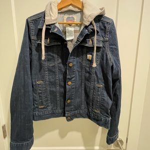 Carhartt Women’s Denim/Jean Jacket with Removable Hood